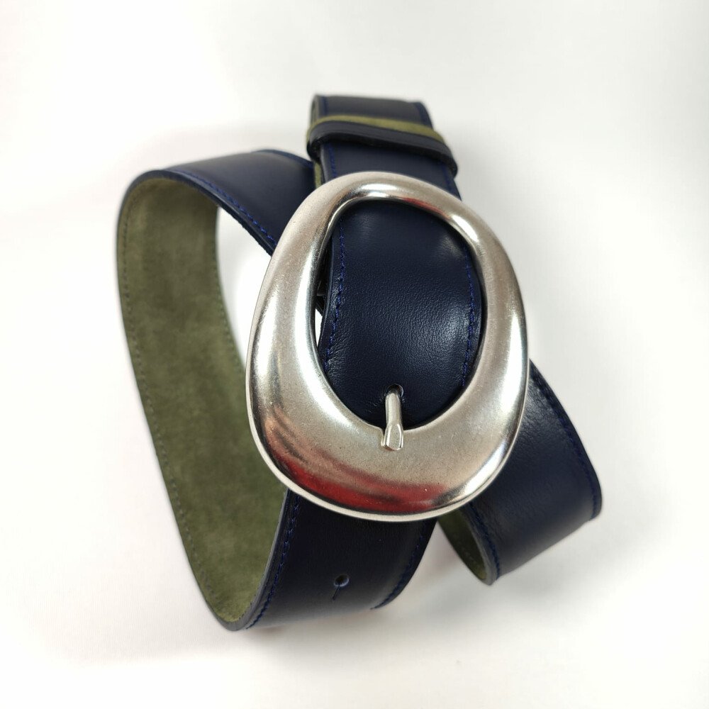 Boucle Carnac argent patiné